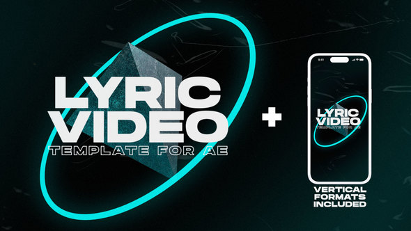 Lyric Video Template After Effects Project Files Videohive